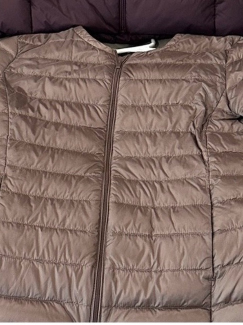 Uniqlo Women's Quilted Packable Jacket - Brown
